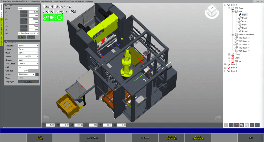 SafanDarley RoboBend software for robotic bending